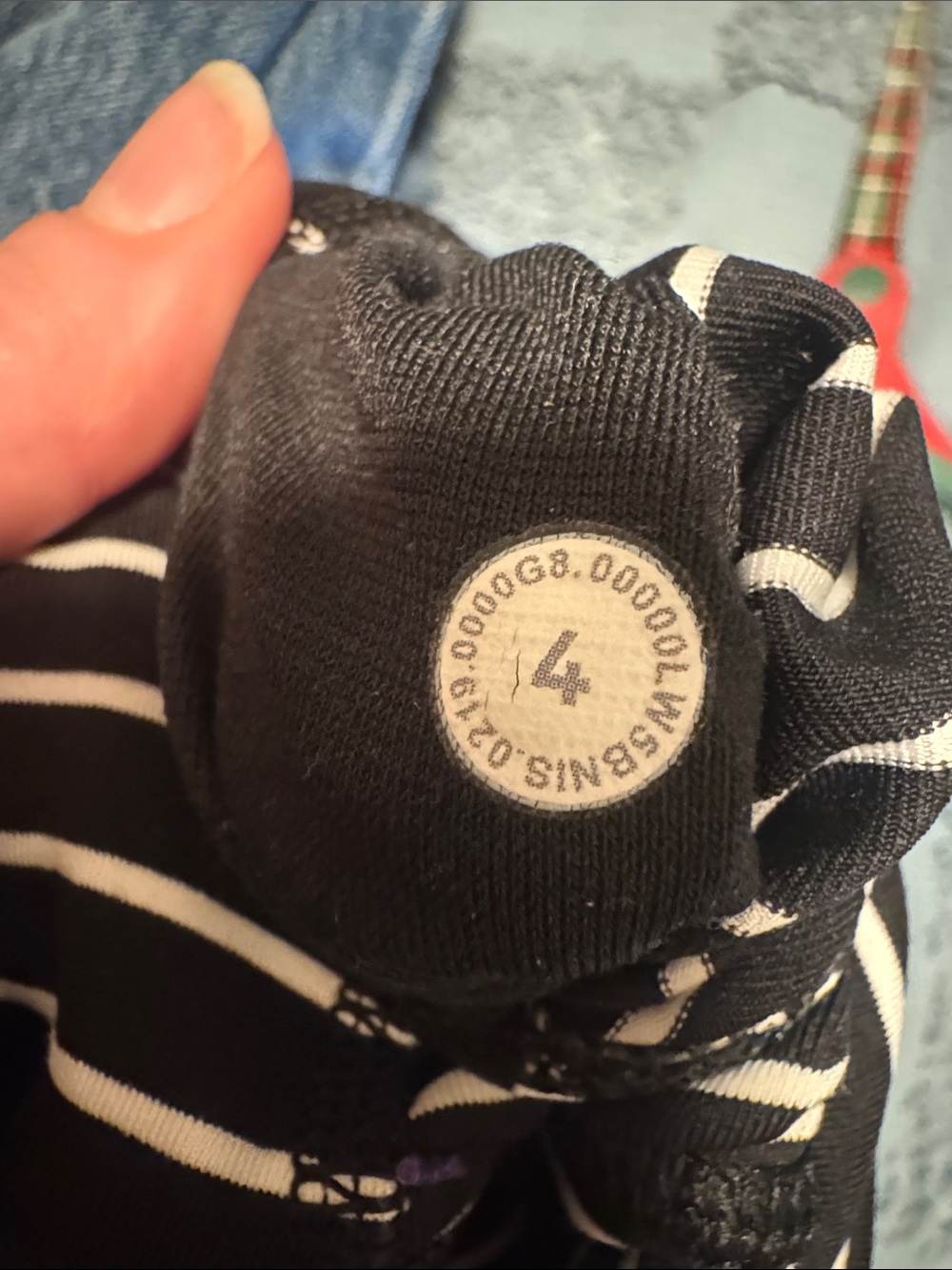lululemon athletica Black and White Striped Leggings - Picture 8 of 8